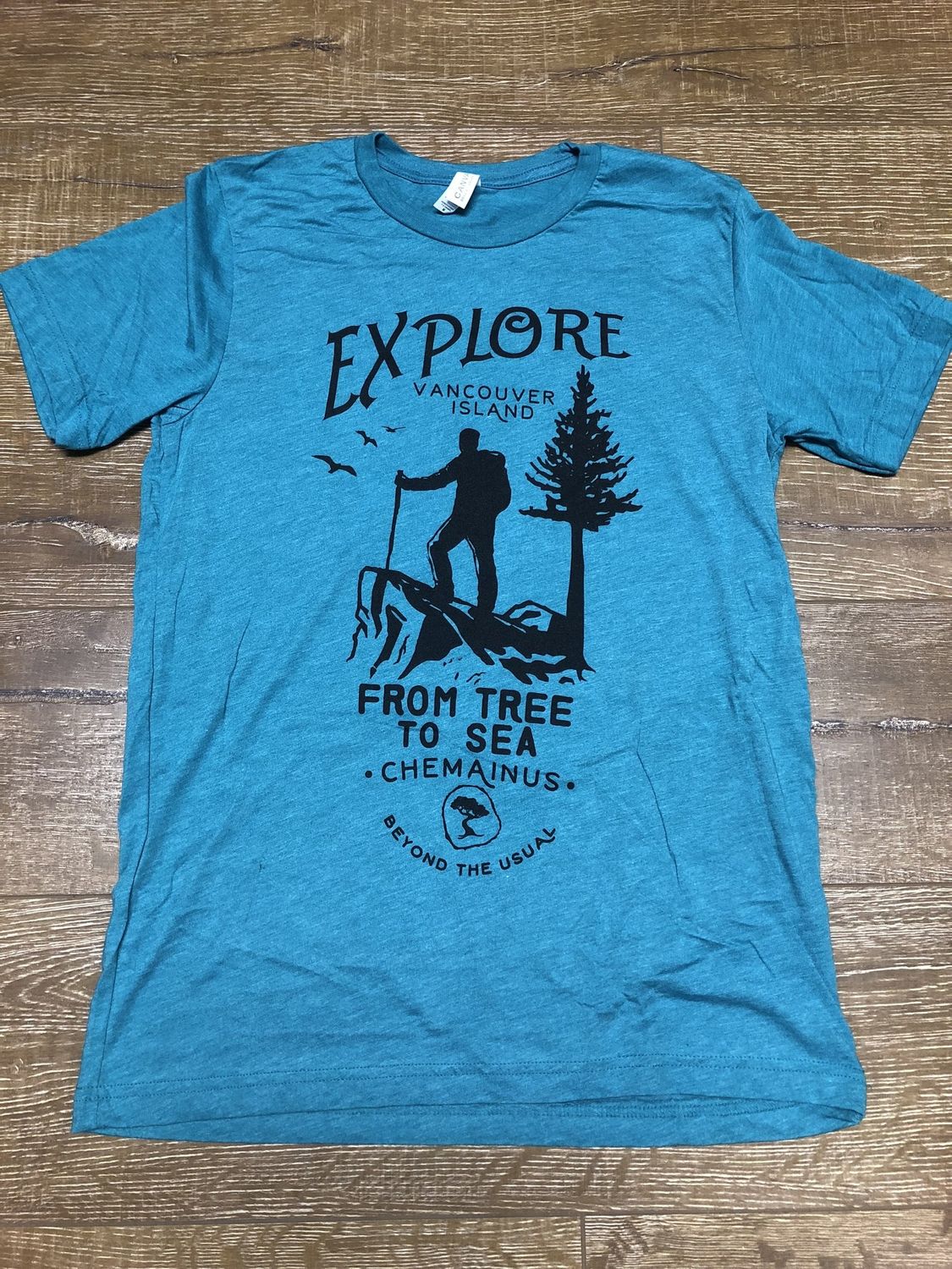 BTU Adult Unisex Explore S/S Tee - Teal