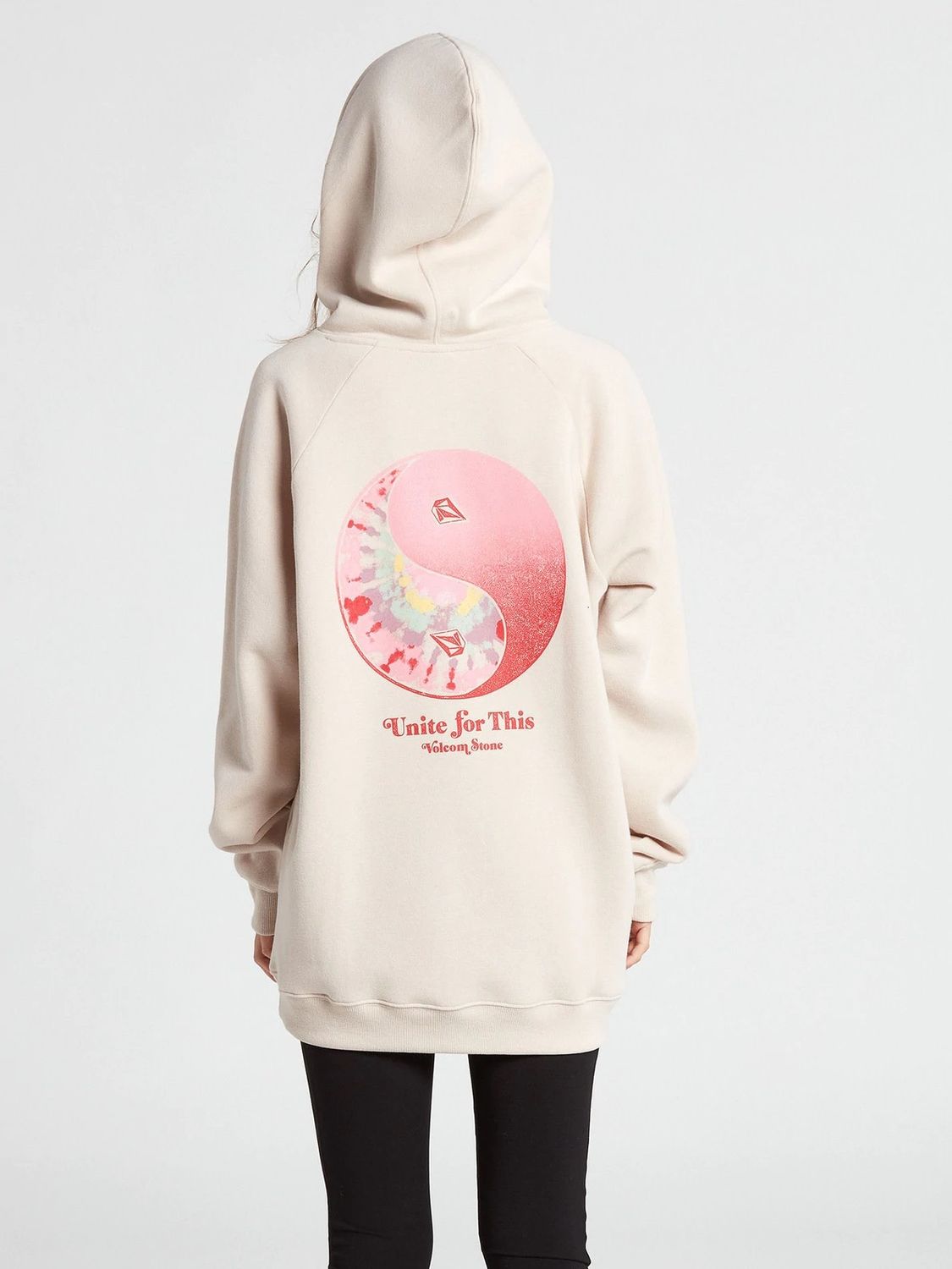 Volcom Women&#39;s Truly Stoked BF Hoodie - Bone