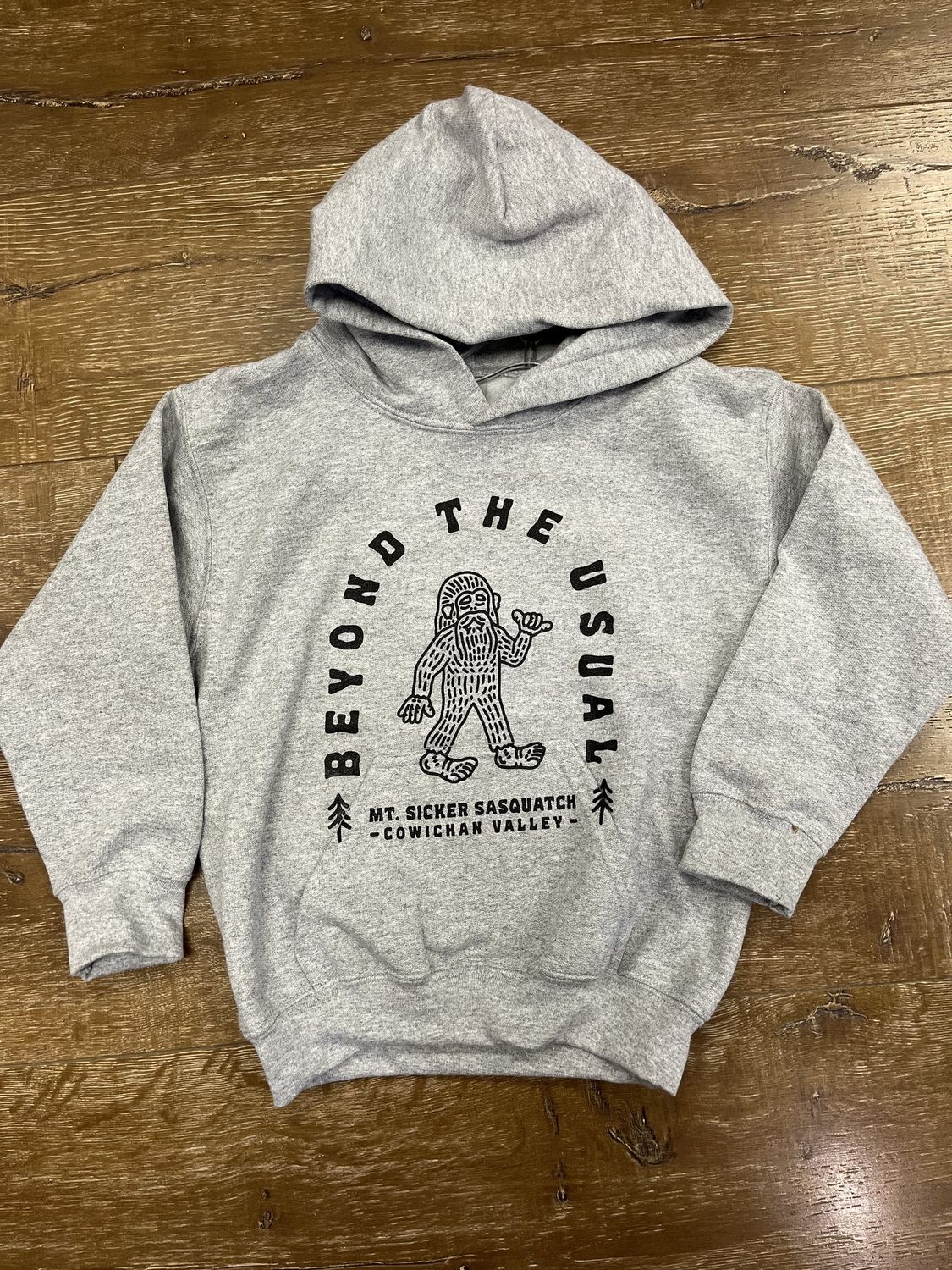 BTU Youth Sasquatch Hoodie Grey