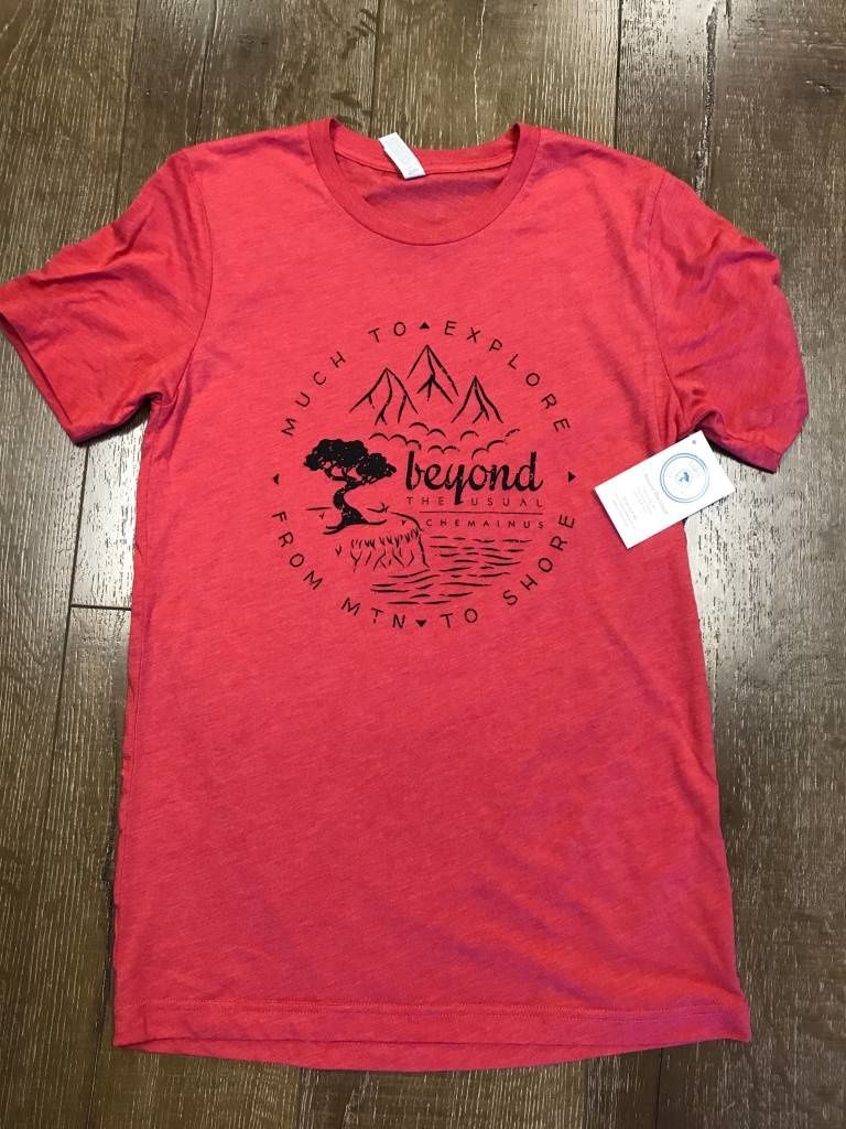 BTU Men&#39;s Compass Tee - Red