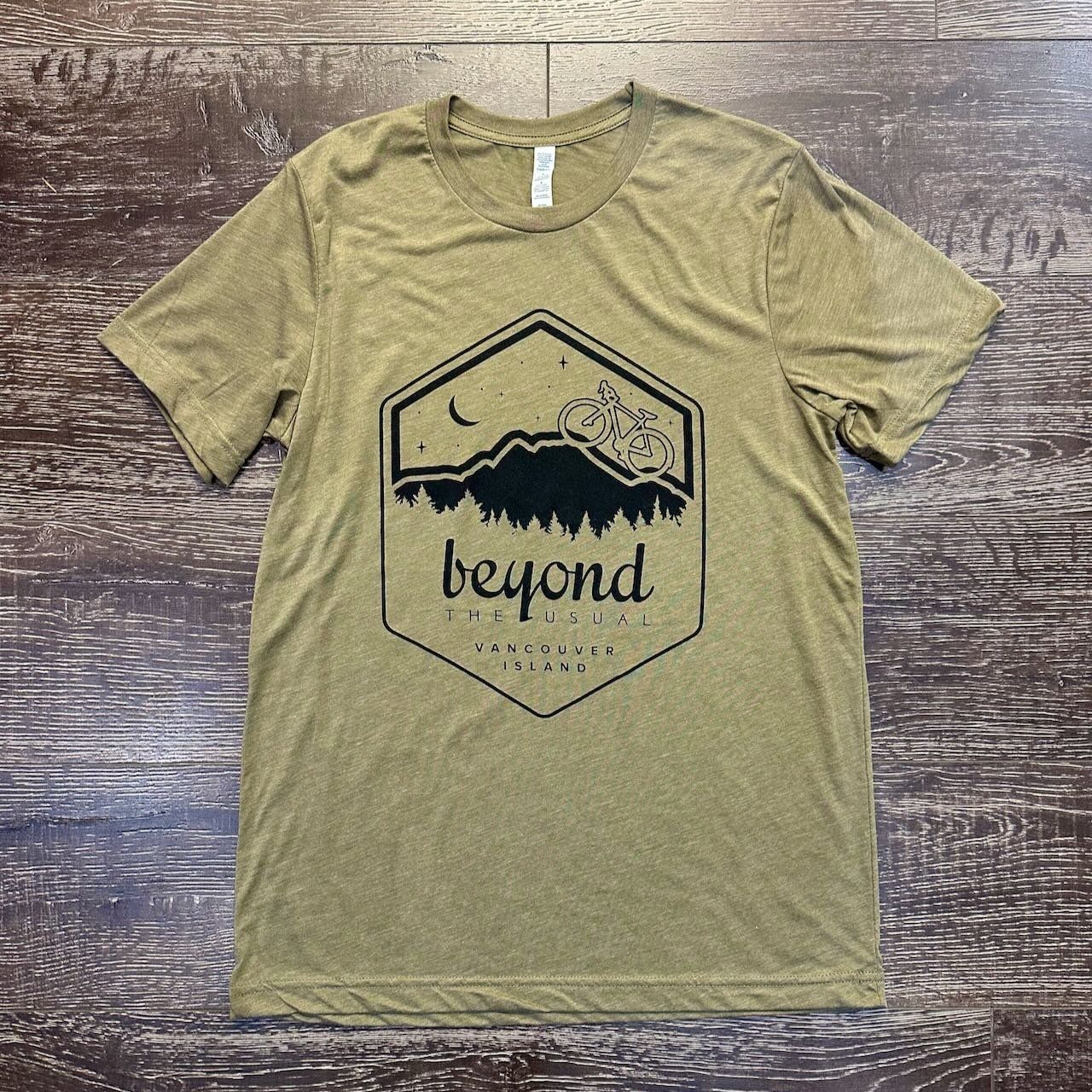 BTU Adult Unisex Bike S/S Tee Olive