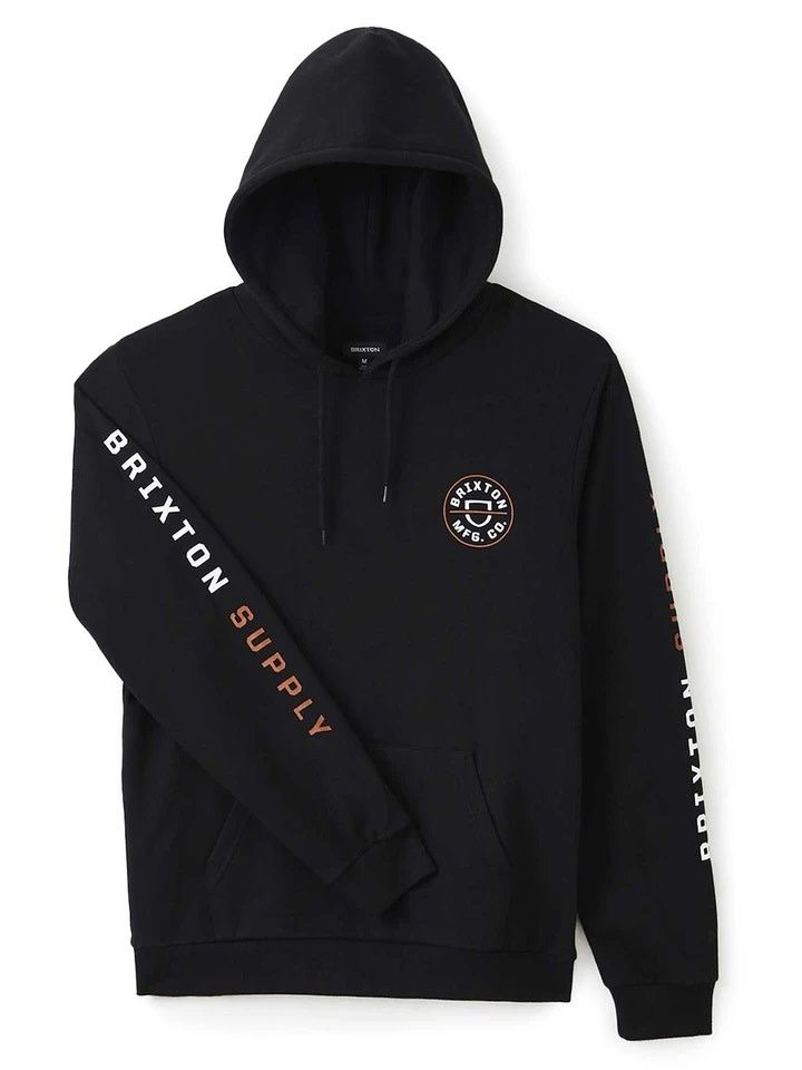 Brixton Men Crest Hoodie