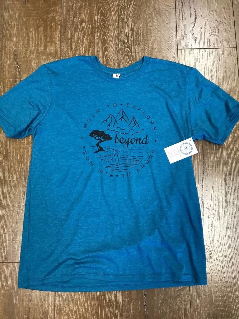 BTU Men&#39;s Compass Tee Teal