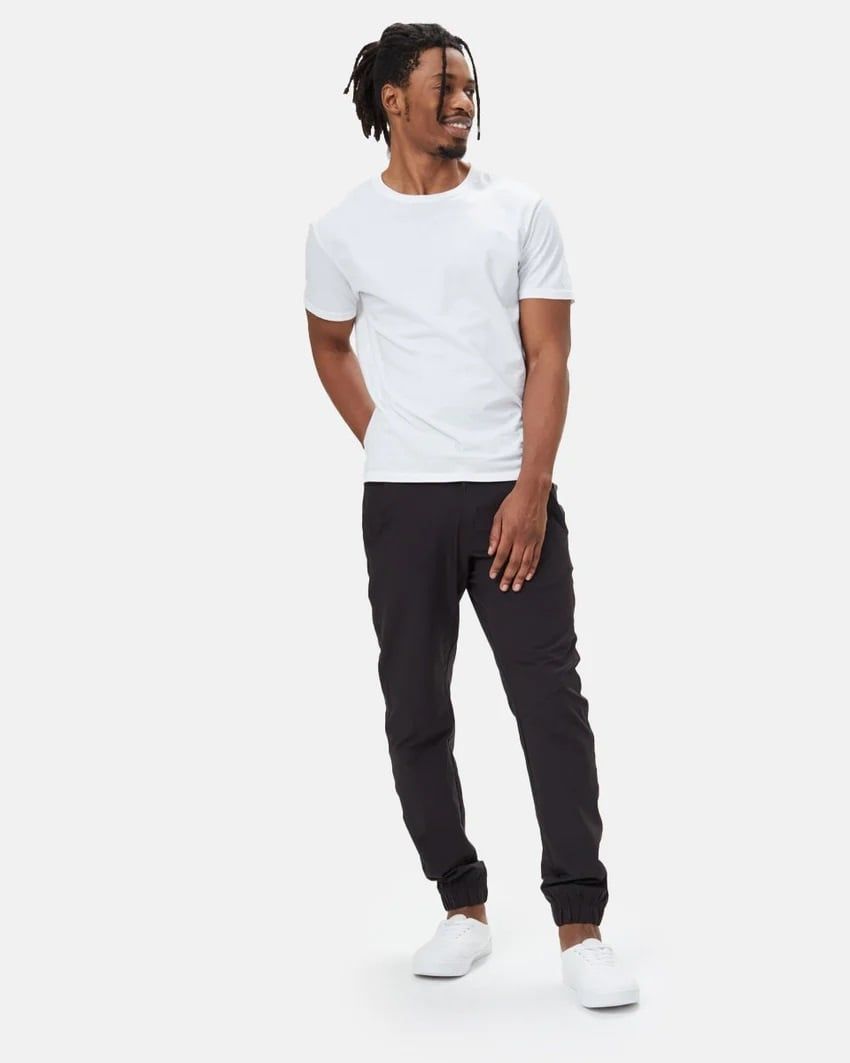 Tentree Men&#39;s inMotion Destination Jogger- Black