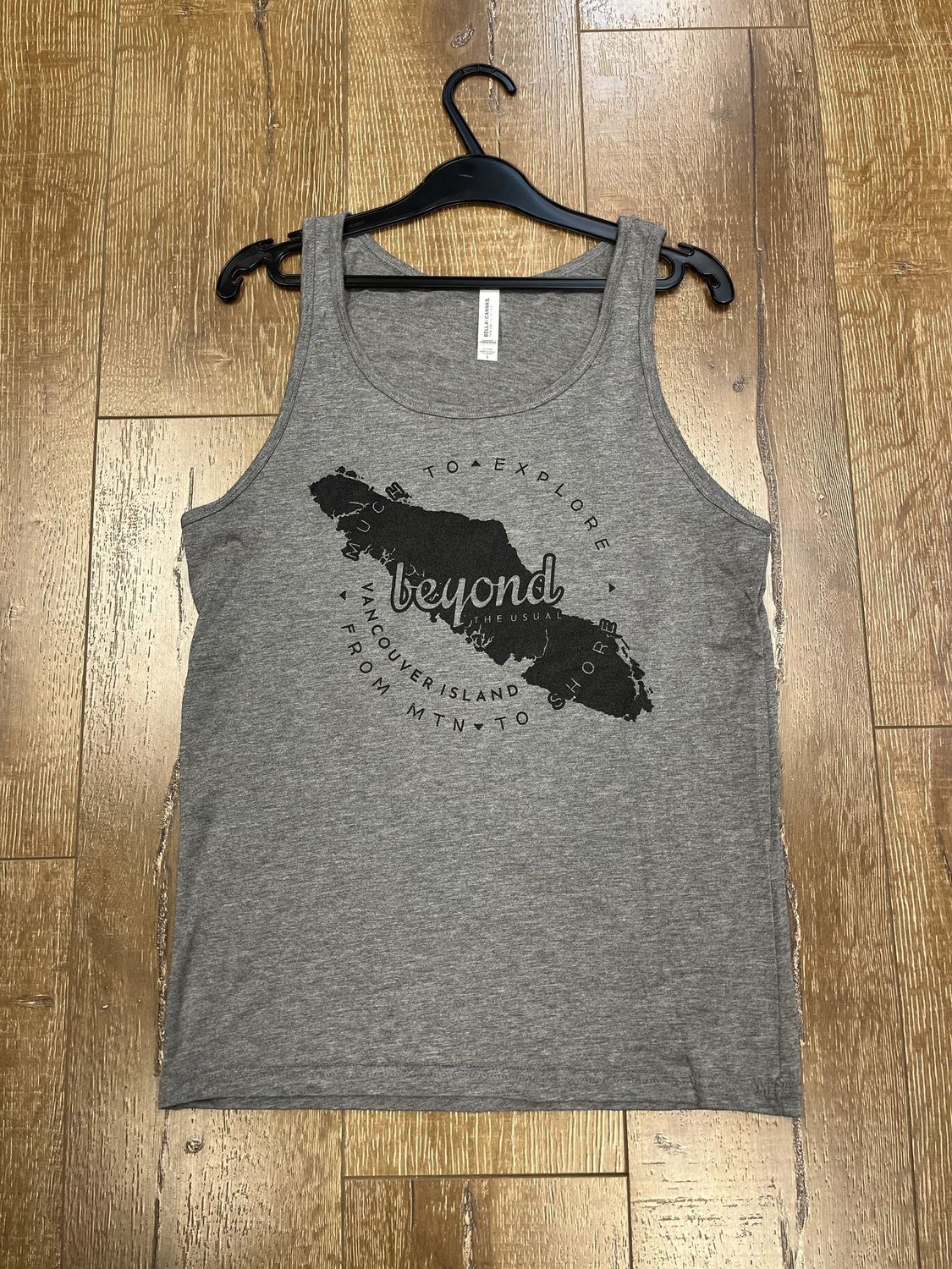 BTU Men&#39;s VI Map Tank Heat Grey