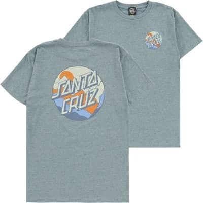 Santa Cruz Scenic Dot Tee Shirt - Pacific Heather