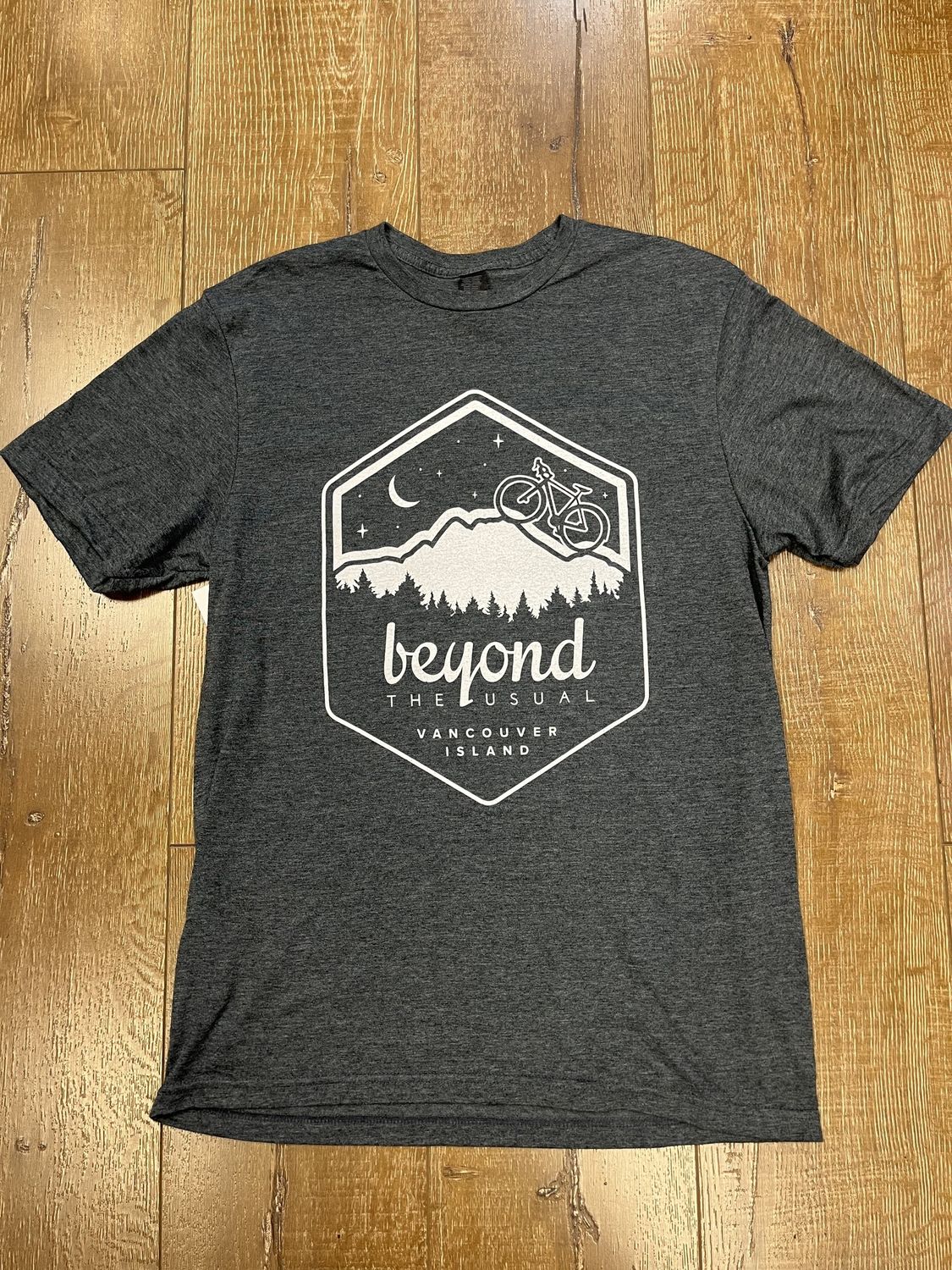 BTU Adult Unisex Bike S/S Tee Dark Heather