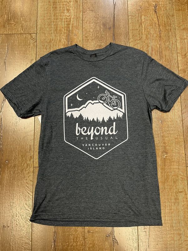 BTU Adult Unisex Bike S/S Tee Dark Heather