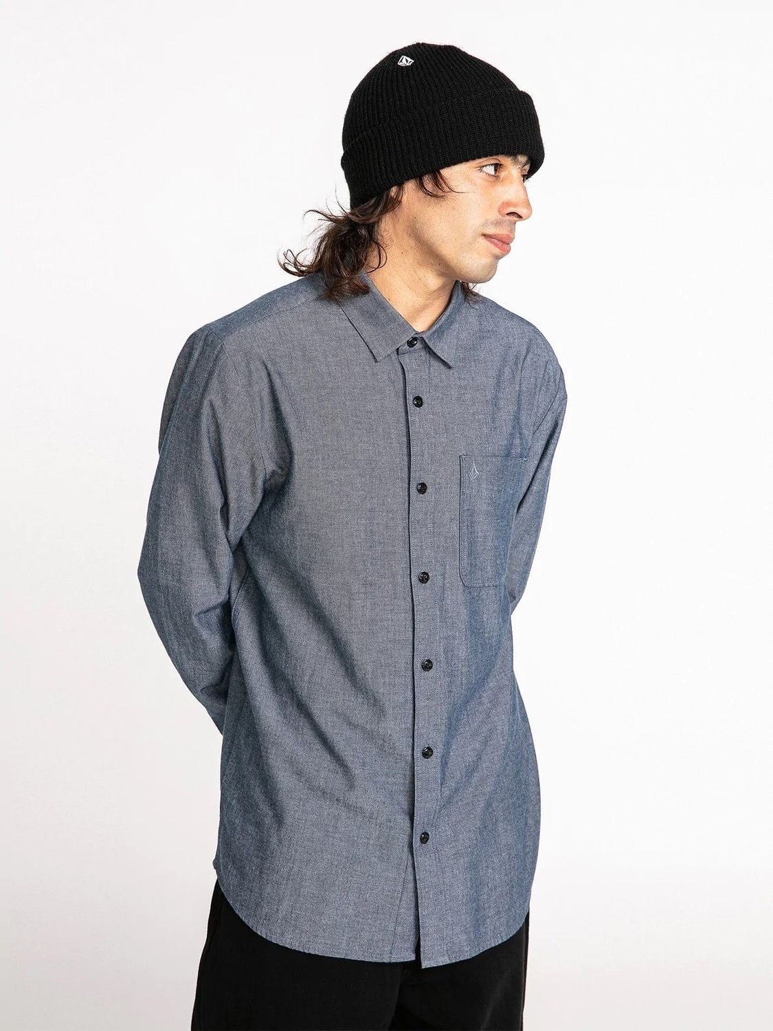 Volcom Date Knight LS - NVY