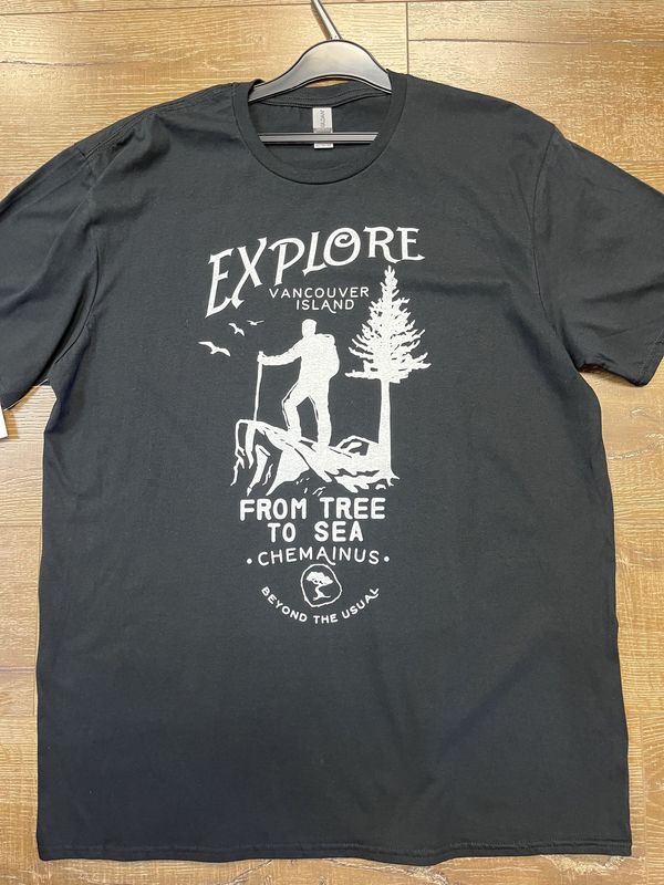 BTU Adult Unisex Explore S/S Tee - Black