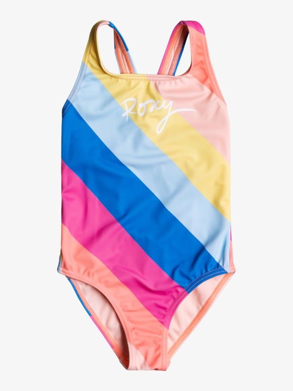 Roxy Girl&#39;s Touch of Rainbow One Piece Swimsuit