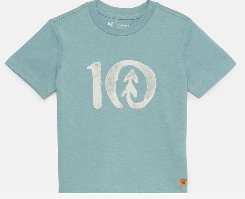 Tentree Kid&#39;s Watercolor Ten Tee