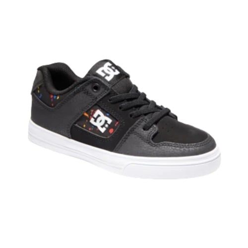 DC Shoes Youth Pure Elastic - Black Splatter BS5
