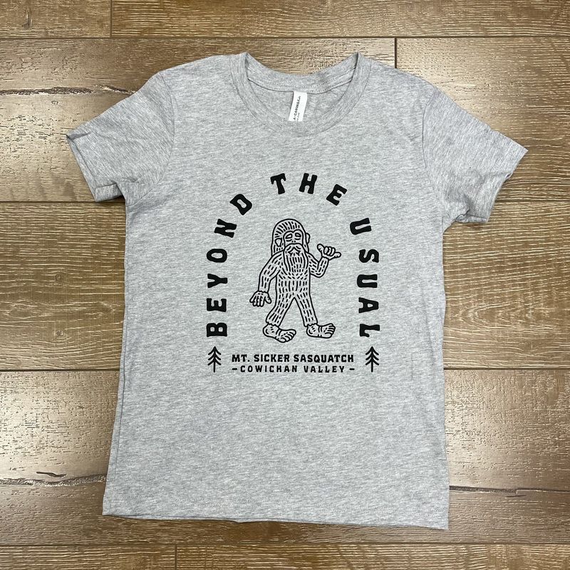 BTU Sasquatch Youth Tee Ath Htr