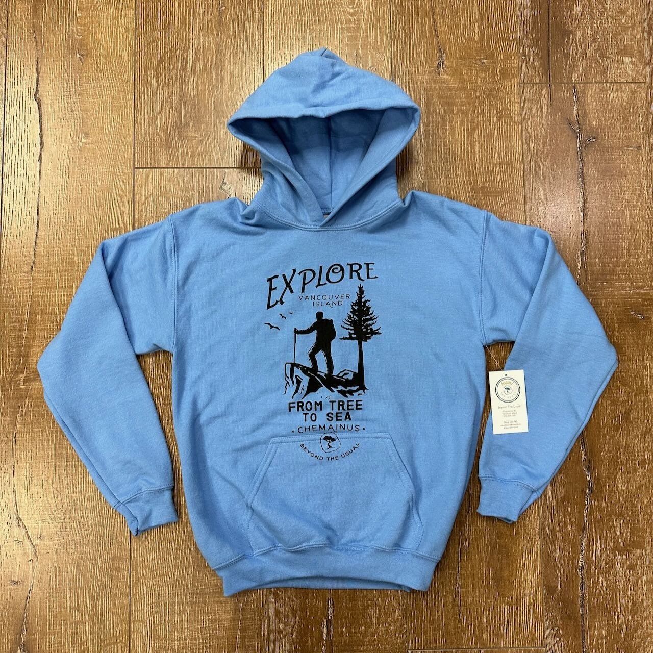 BTU Youth Explore Hoodie - Carolina Blue