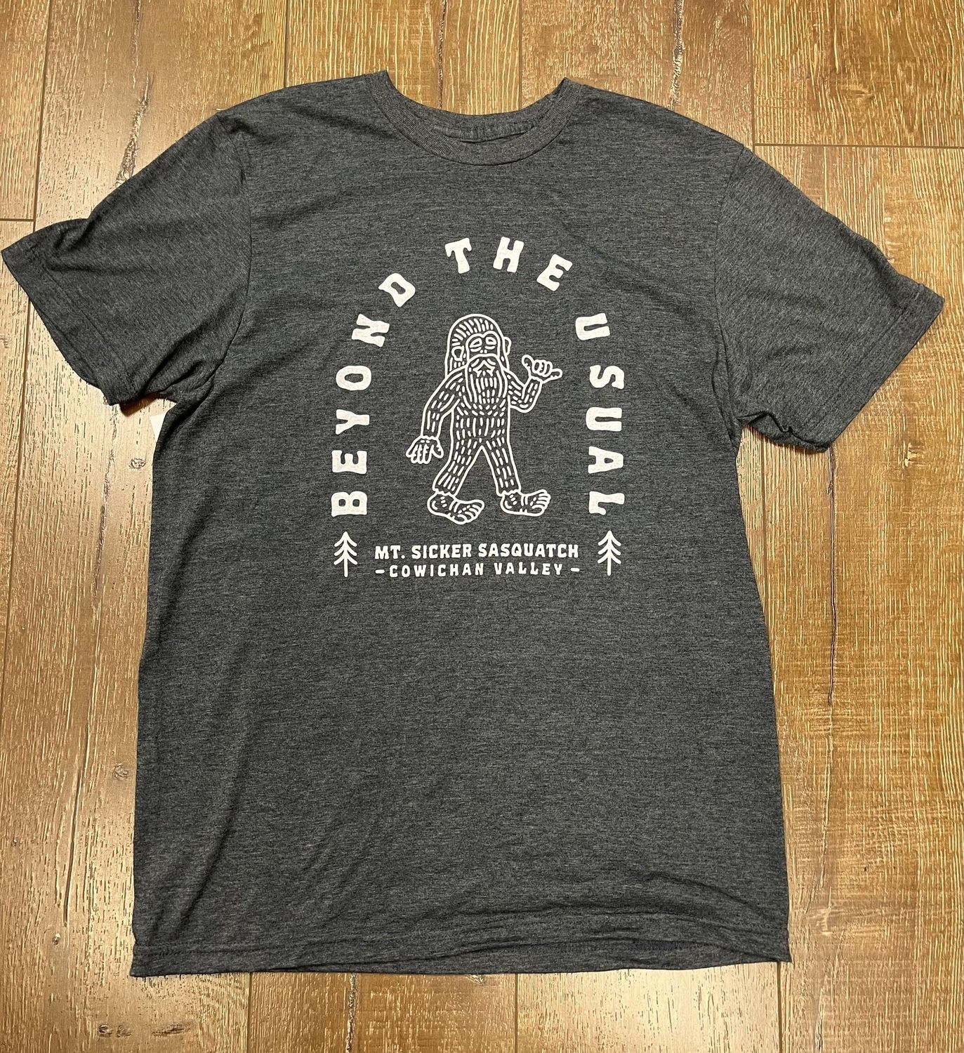 BTU Adult Unisex Sasquatch S/S Tee Dark Heather