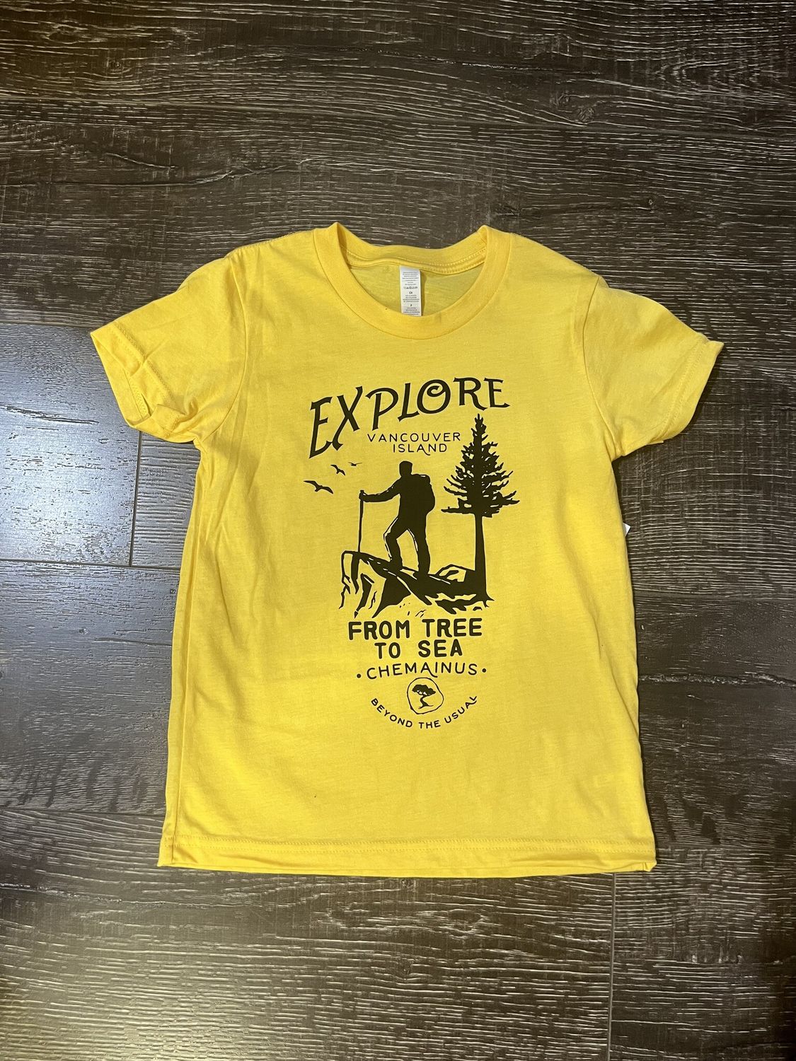 BTU Youth Explore Tee - Heather Gold