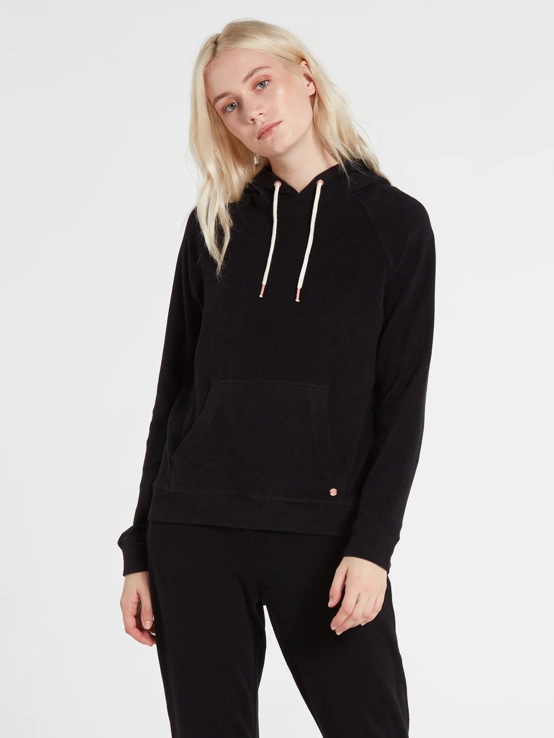 Volcom Women&#39;s Lil Pullover Hoodie - BLK