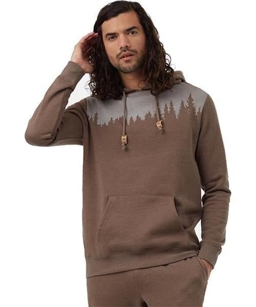Tentree Men&#39;s Juniper Hoodie - Falcon/White