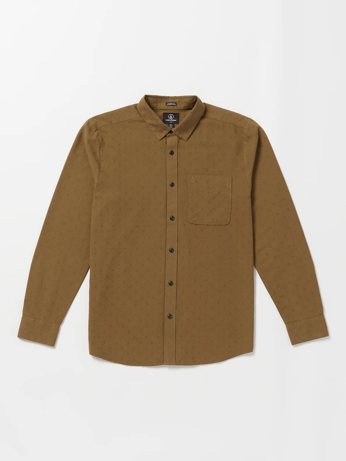 Volcom Men&#39;s Date Knight LS - MUD