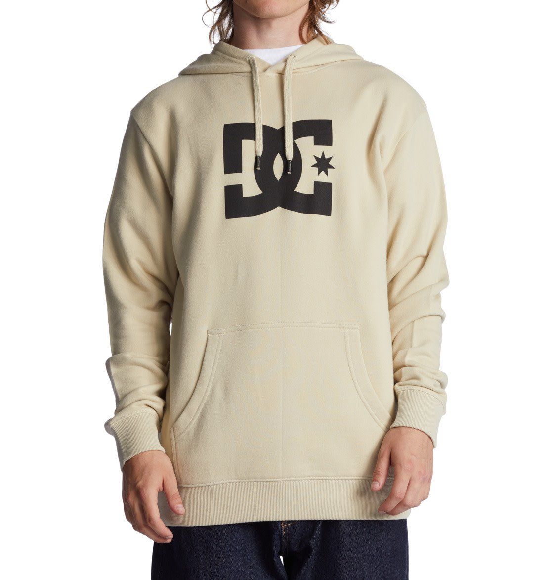 DC Men&#39;s Star Hoodie - Overcast