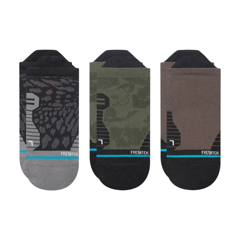 Stance Socks Run Deepwood Tab 3pk