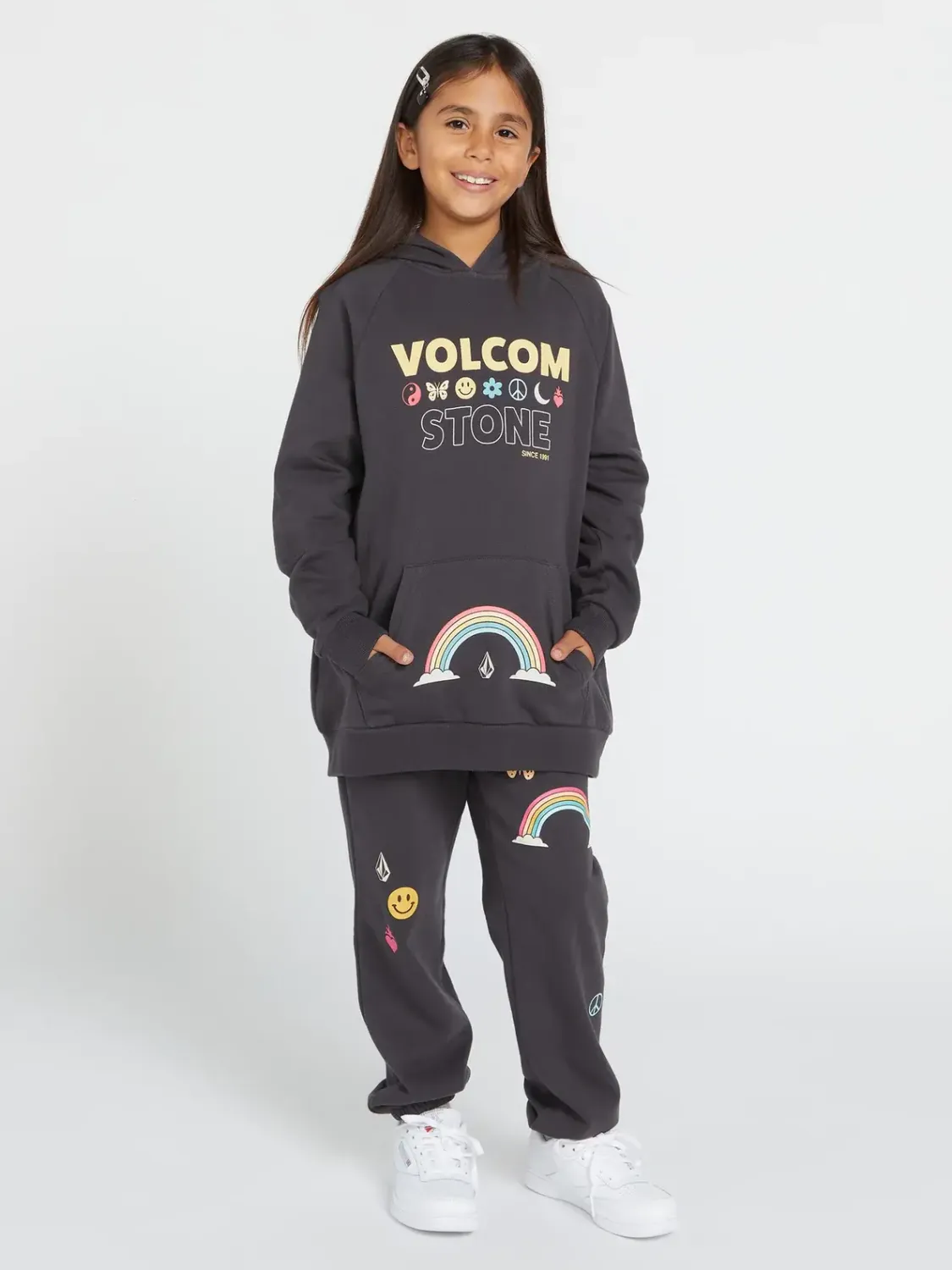 Volcom Girls Truly Stoked Hoodie- VBK