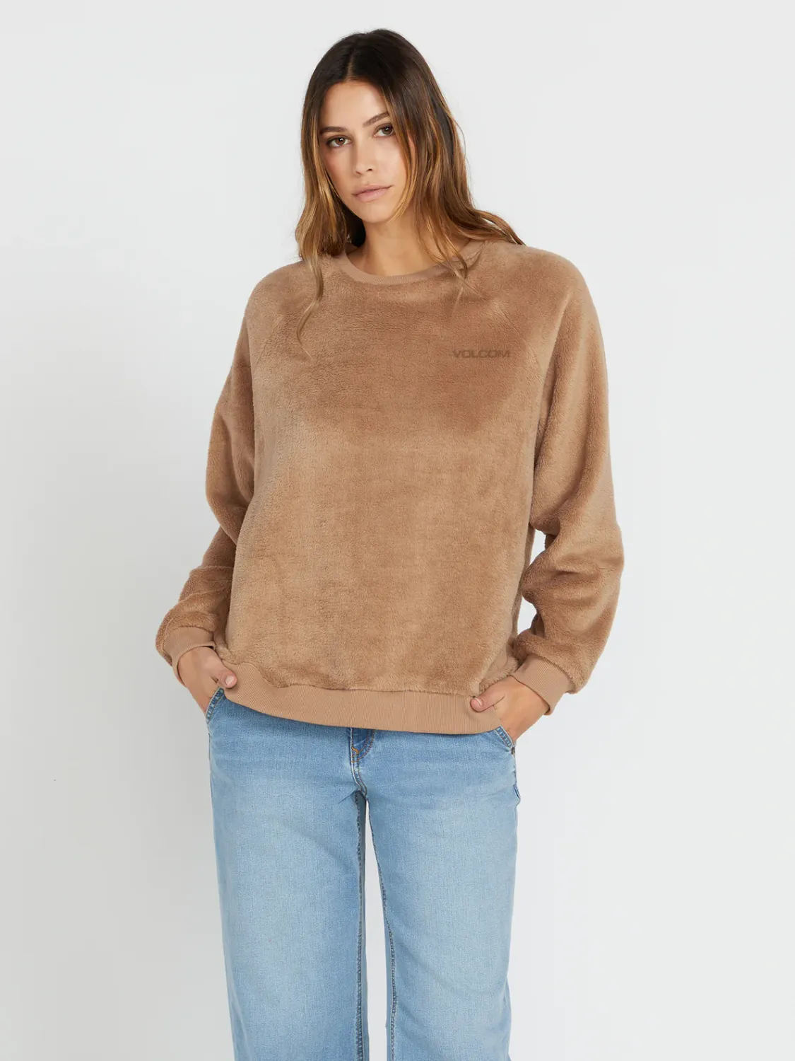 Volcom Women&#39;s Pheelin Phine Crew - MOC
