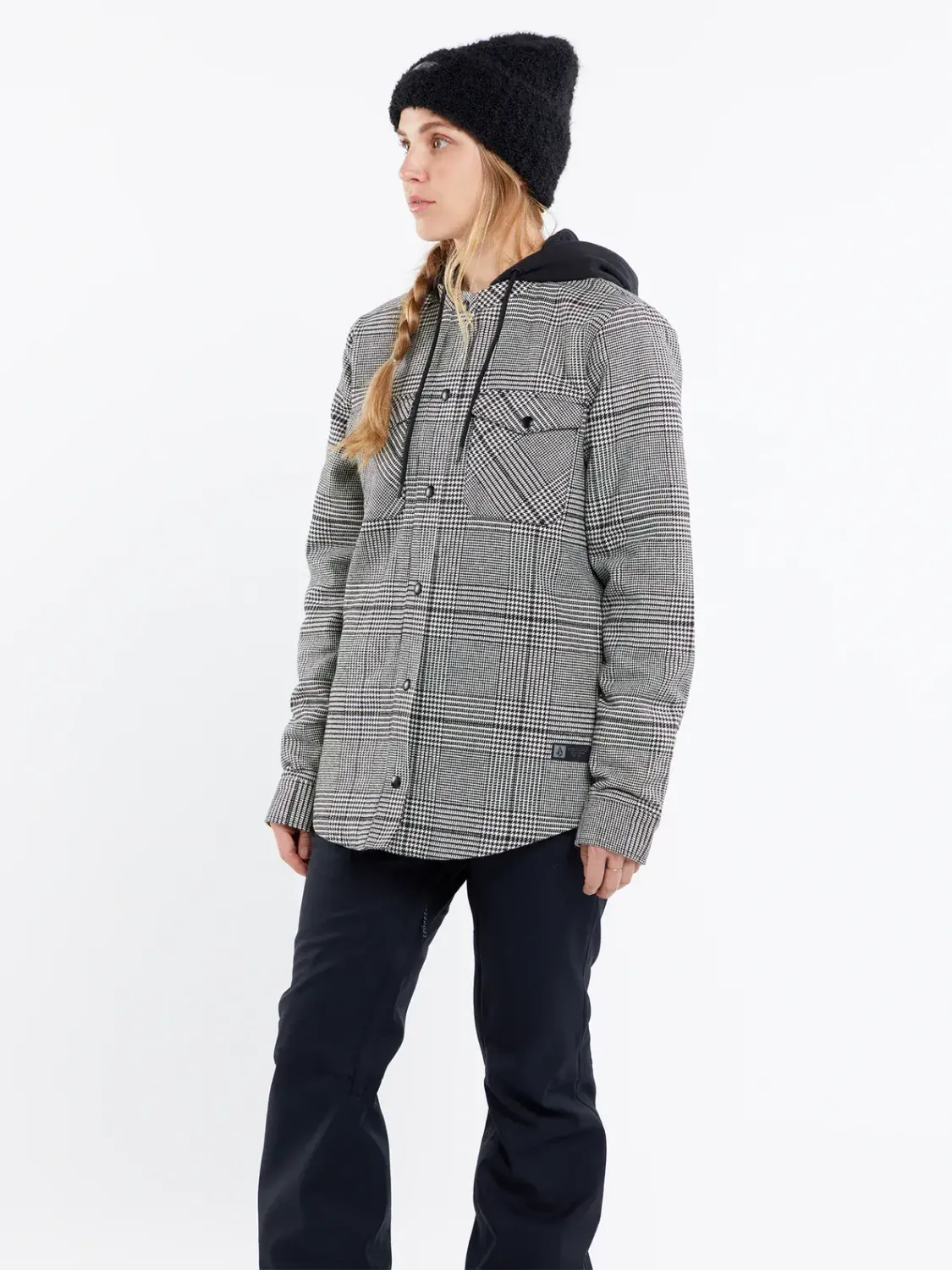 Volcom Women&#39;s Insulated Flannel -MBM
