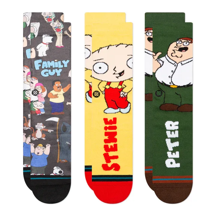 Stance Adult Family Guy- Family Values 3pk Socks