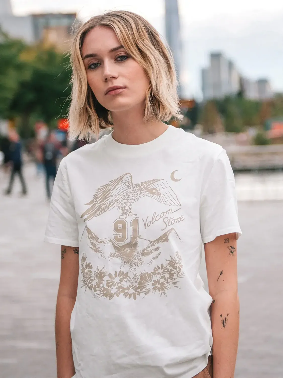 Volcom Womens Lock it up tee - SWH