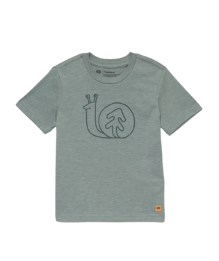 Tentree Kid&#39;s Snail Ten T-Shirt - Eucalyptus