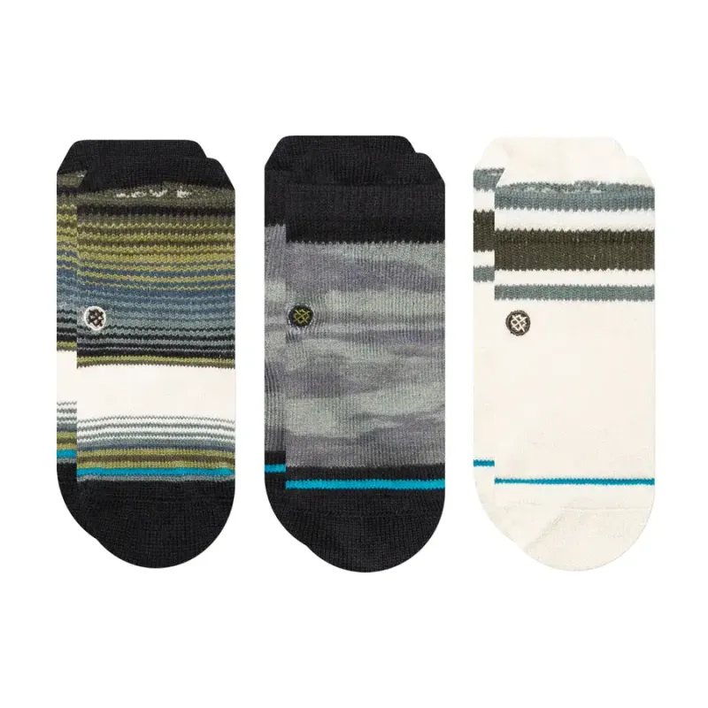 Stance Baby &amp; Toddler Ramp Crew Socks 3 Pk Green