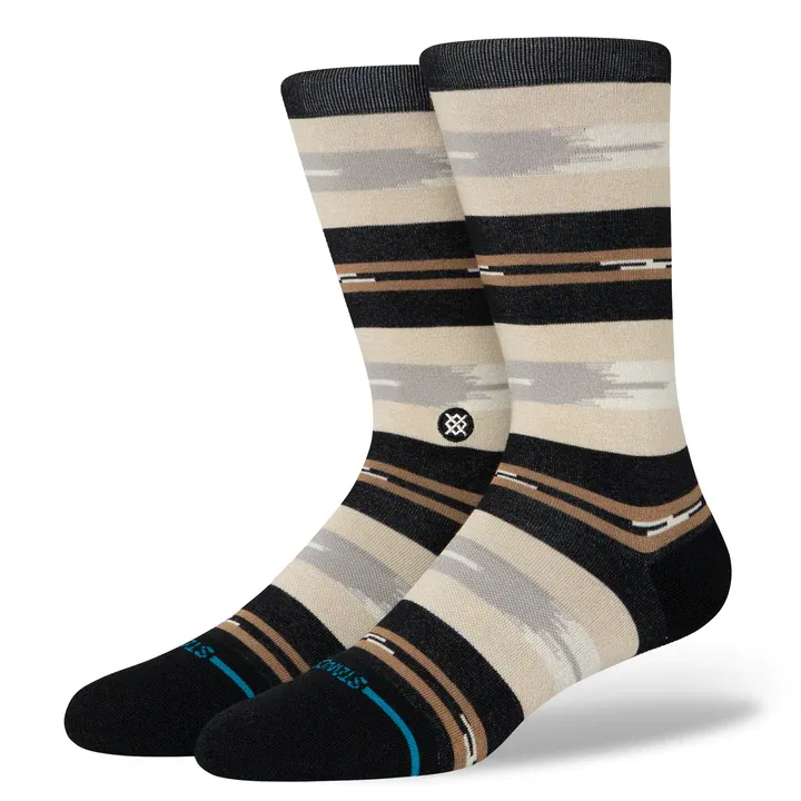 Stance Socks Trail Bound Crew - Black