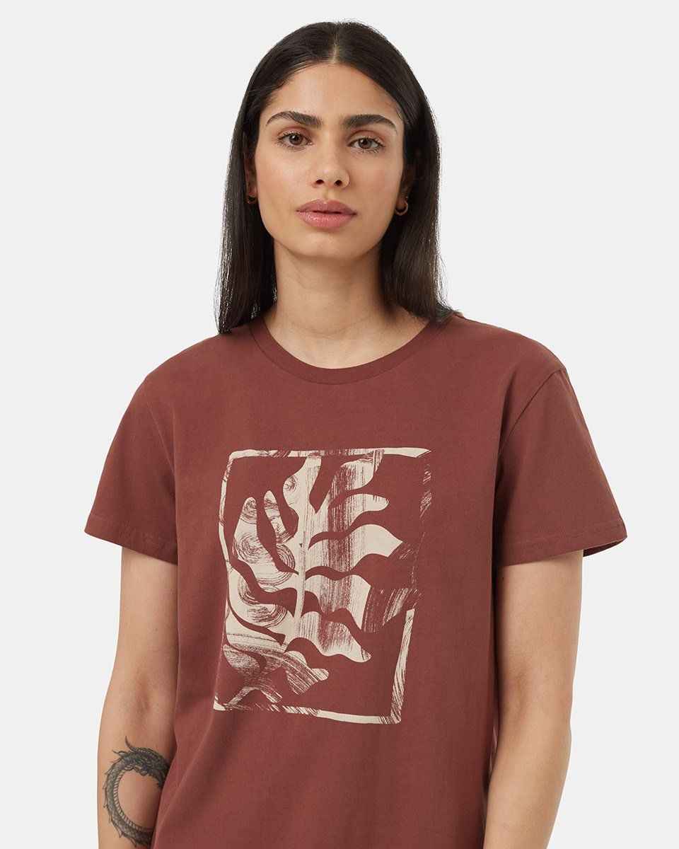 Tentree Womens Regenerative Series Leaf Tee