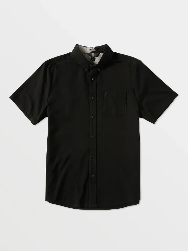 Volcom Men&#39;s Everett Oxford SS Shirt- NBK