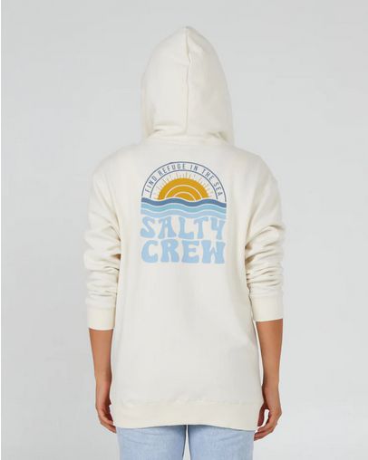 Salty Crew Womens Sundown Zip Hoody - Bone