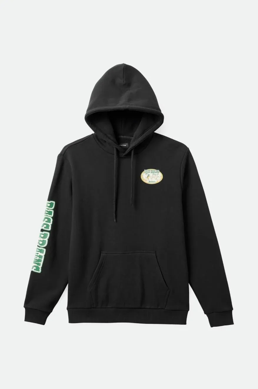 Brixton Bass Brains Swim Hoodie - Black