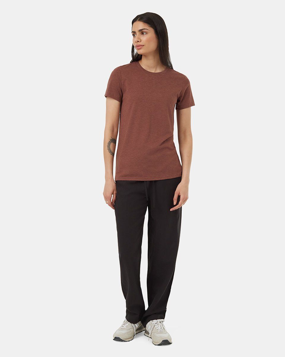 Tentree W TreeBlend Classic Tee- Mesa Red
