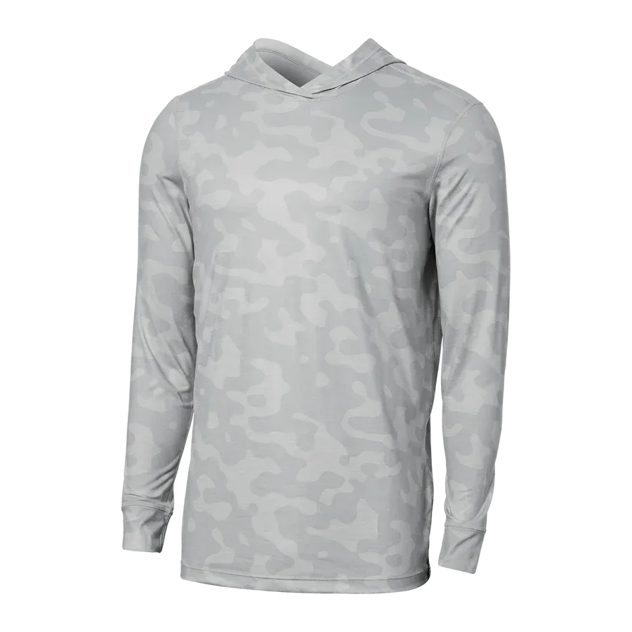 SAXX Droptemp All Day Cooling Hoodie - Camo Hthr