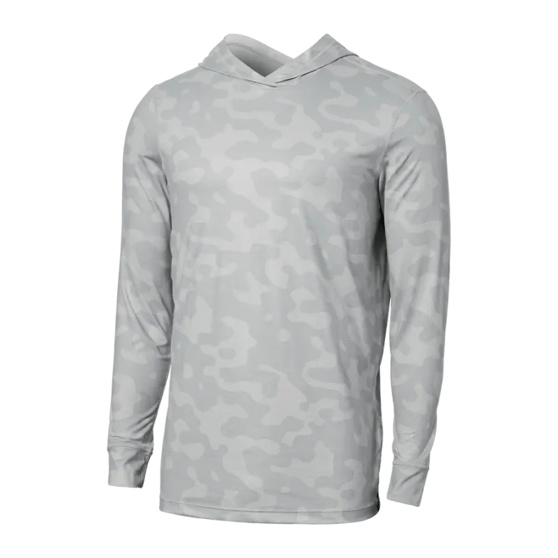 SAXX Droptemp All Day Cooling Hoodie - Camo Hthr