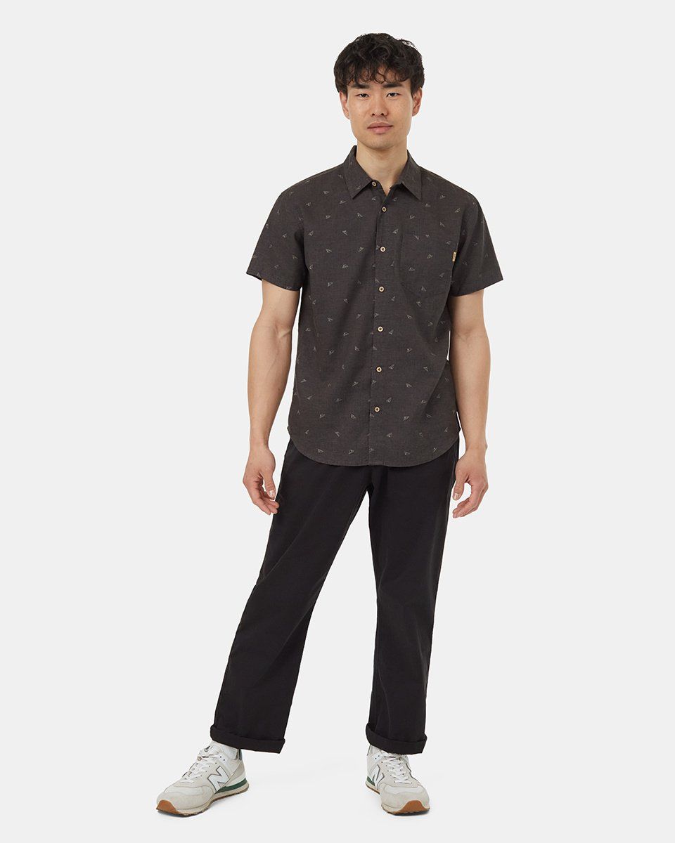 Tentree Men&#39;s Tent Mancos Shortsleeve - Graphite