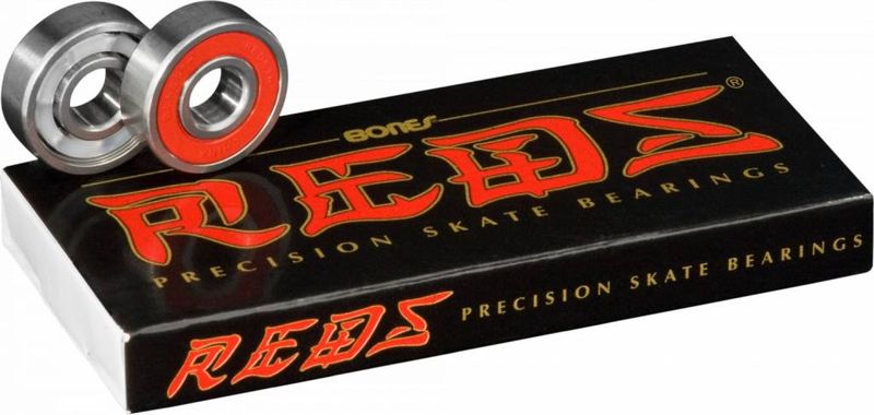 Bones Bearings - REDS  (8 pack)