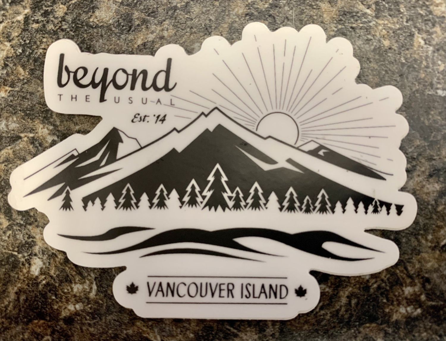 BTU Mountain Sticker  3&quot;