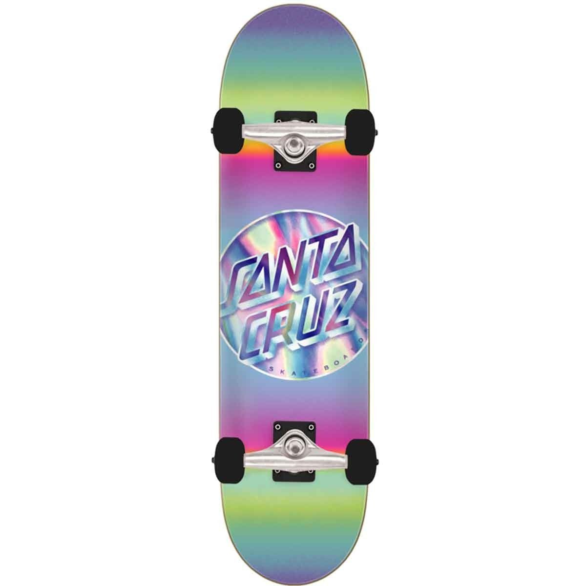 Santa Cruz Complete Iridescent Dot Full Skateboard 8x31.25&quot;