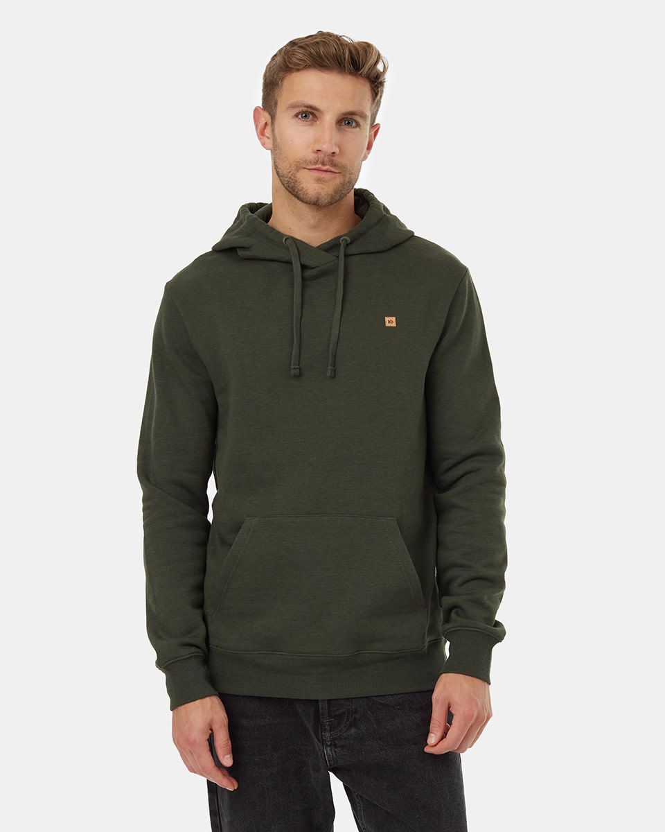 Tentree Men&#39;s TreeFleece Reynard Hoodie - Kombu Green
