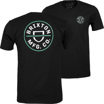 Brixton Crest X Tee Black - XXL