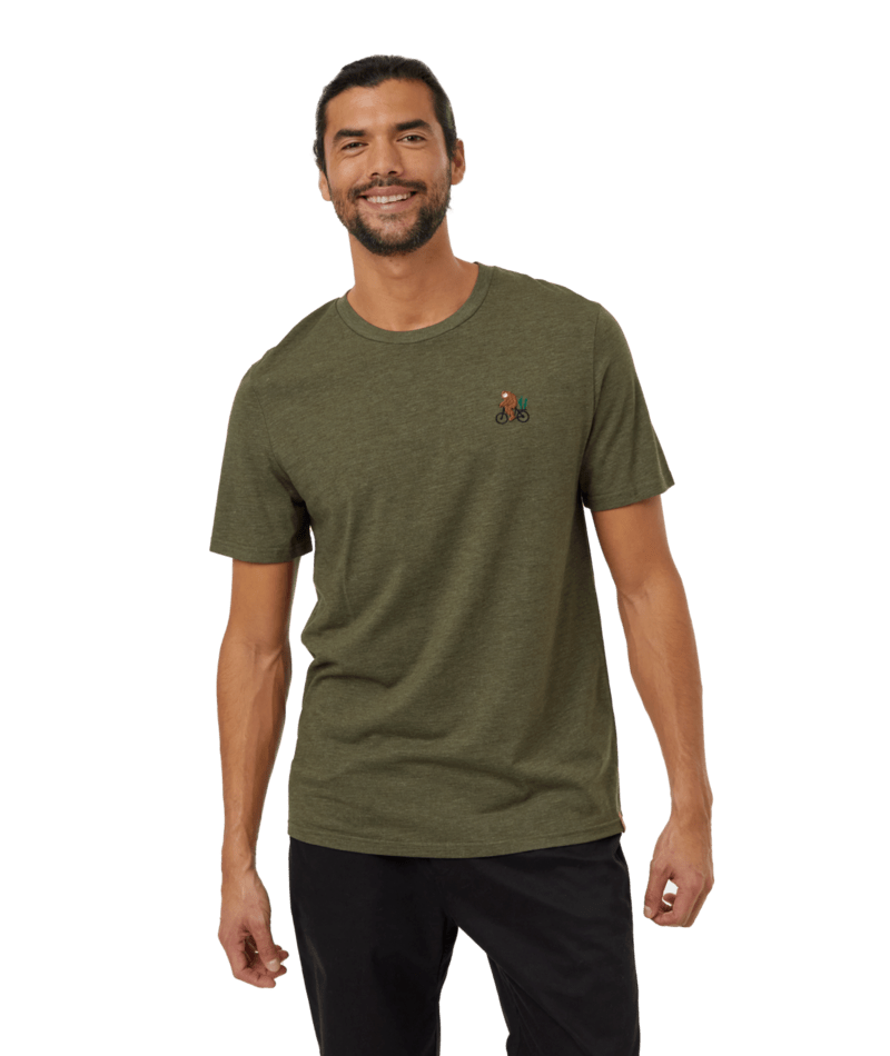 Tentree M Sasquatch Tee - Olive Night