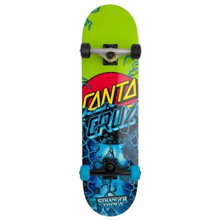 Santa Cruz Complete Stranger Things Classic Dot Full Skateboard 8.25 x 31.5