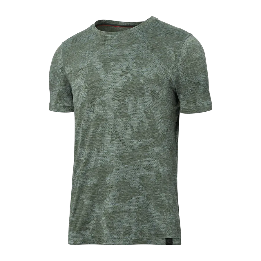 SAXX All Day Aerator Tee S/S - Tar Green Camo